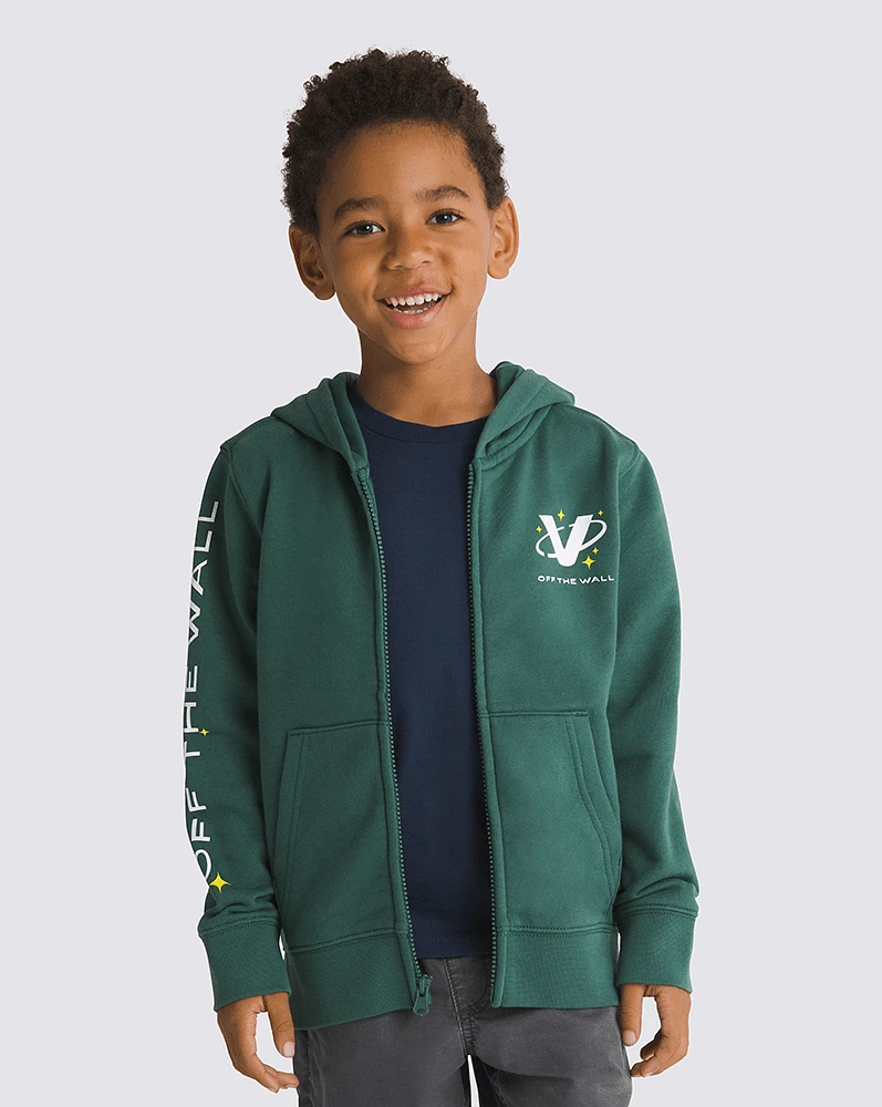 Sudaderas Space Camp Zip Hoodie Verde