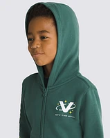 Sudaderas Space Camp Zip Hoodie Verde