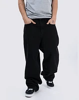 Pantalones Check-5 Baggy Denim Pant Look Negro