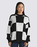 Suéteres Vortex Sweater Look Negro/Blanco