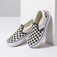 Classics Slip-On Checkerboard Negro/Blanco