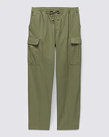 Pantalones Range Cargo Baggy Tapered Elastic Look Verde