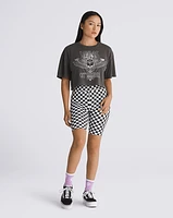 Playeras Never Gone Relax Crop  Gris