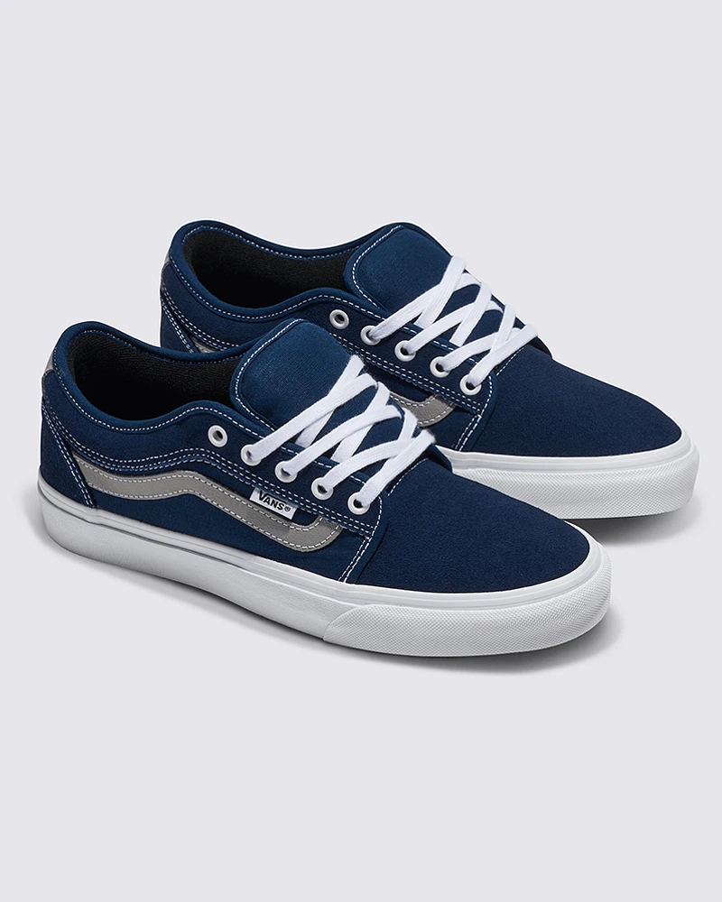 Skate Mn Chukka Low Sidestripe Azul