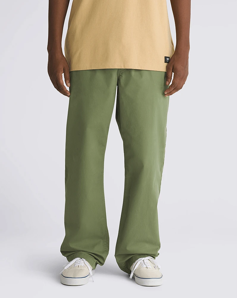 Pantalones Mn Range Relaxed Elastic  Verde