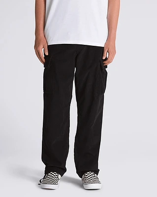 Pantalones Service Cargo Cord Loose Tapered Pant Negro