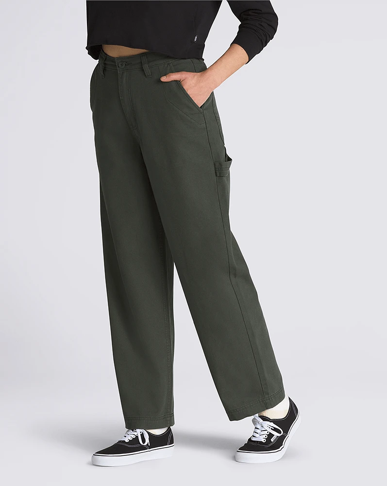 Pantalones Wm Ground Work Pant  Gris