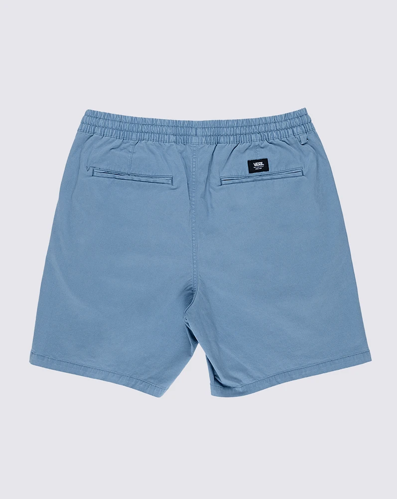 Shorts Mn Range Relaxed Elastic Short Azul