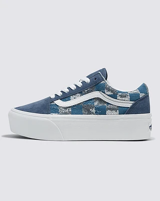 Classics Old Skool Stackform Azul/Plateado