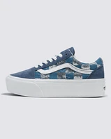 Classics Old Skool Stackform Azul/Plateado