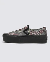 Classics Ua Classic Slip-On Stackform Negro/Rosa