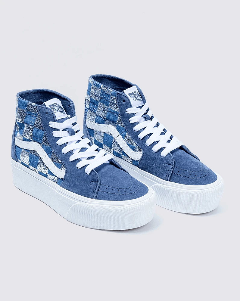 Classics Ua Sk8-Hi Tapered Stackform Azul/Plateado