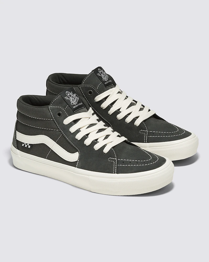 Skate Mn Grosso Mid Gris