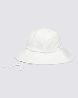 Gorro Tipo Pescador Sunny Side Bucket  Blanco