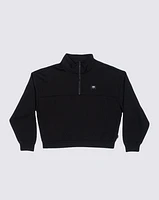 Sudaderas Leighton Mock Neck Fleece Negro