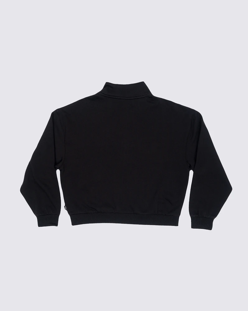 Sudaderas Leighton Mock Neck Fleece Negro