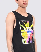 Playeras Mn Print Box Tank Negro