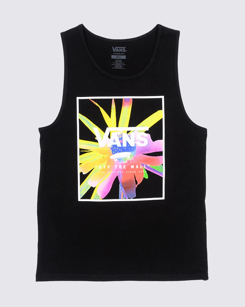 Playeras Mn Print Box Tank Negro