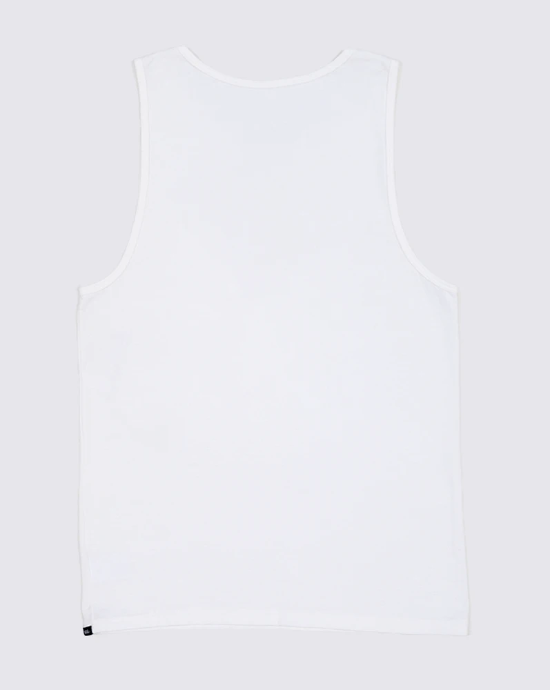 Playeras Mn Print Box Tank  Blanco