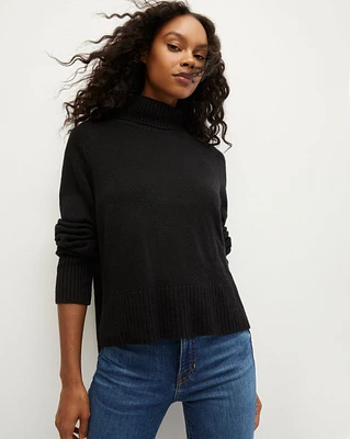 Lerato Chasmere Turtleneck Sweater in | Veronica Beard