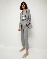 Stila Cropped Straight-Leg Suit Pant | Veronica Beard