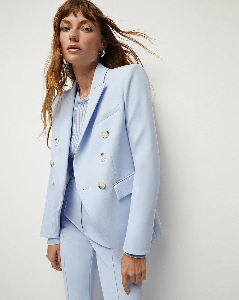 Miller Ice Blue Dickey Jacket | Veronica Beard