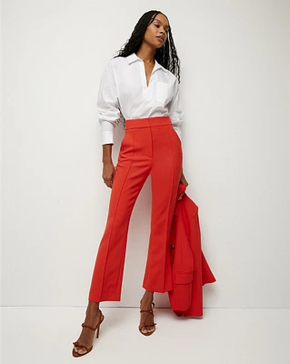 Tani Slim Kick-Flare Pant | Veronica Beard