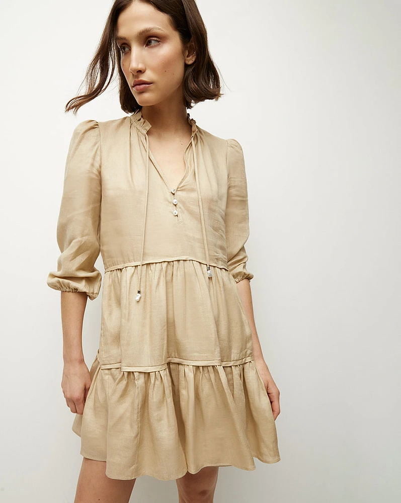 Hawken Linen Dress | Veronica Beard