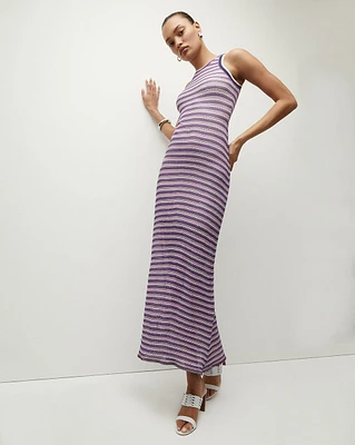 Sivan Striped Knit Dress | Veronica Beard