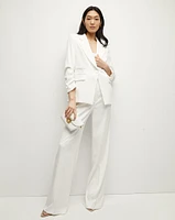 Edia Pant in Ivory | Veronica Beard