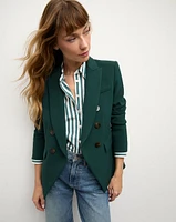 Miller Dickey Jacket in Dark Green | Veronica Beard