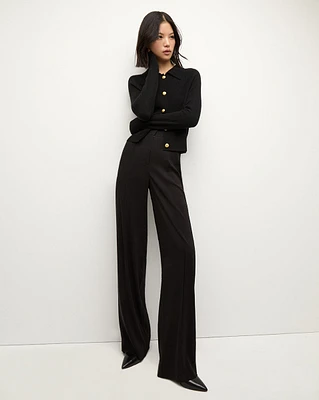 Grigore Pant in Black | Veronica Beard