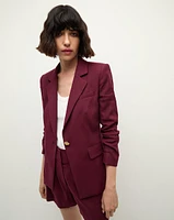 Battista Dickey Jacket in Wine | Veronica Beard