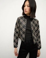 Cassandra Jacket in Black Multi | Veronica Beard