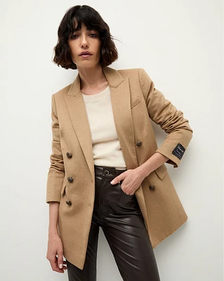 Ellette Dickey Jacket in Camel | Veronica Beard