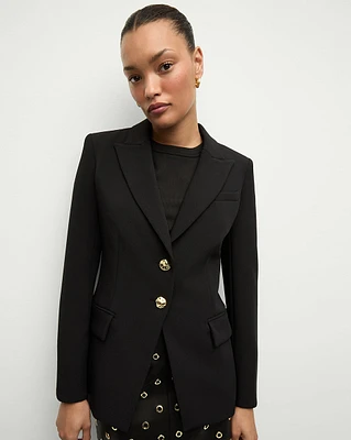 Izara Dickey Jacket in Black | Veronica Beard