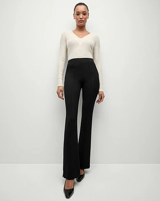 Orion Flare Pant in Black | Veronica Beard