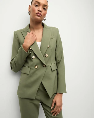 Miller Dickey Jacket in Green | Blazer | Veronica Beard