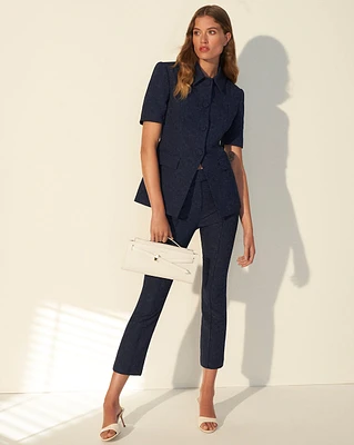 Dell Pant in Navy | Veronica Beard