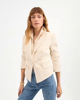 Diego Dickey Jacket in Ecru | Veronica Beard