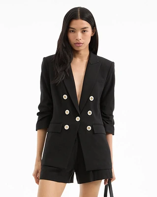 Tomi Dickey Jacket in Black | Veronica Beard