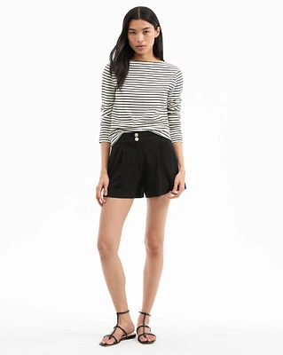 Devina Short  in Black | Veronica Beard