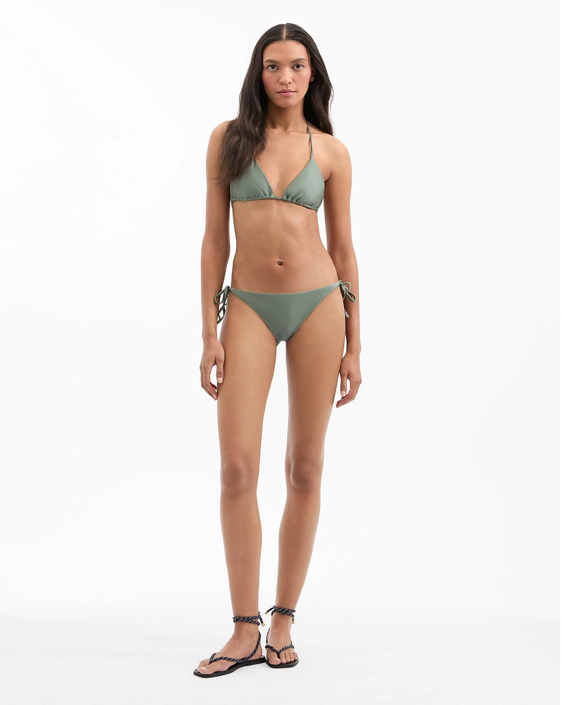 Gavitella Bikini Bottom in Stone Army | Veronica Beard