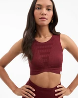 Sculpt Sports Bra in Terracotta | Veronica Beard