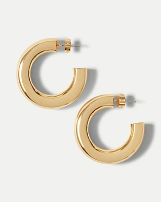 Everyday Hoop in Gold | Veronica Beard