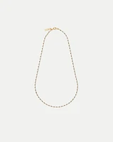 Enamel Bead Chain Necklace in | Veronica Beard