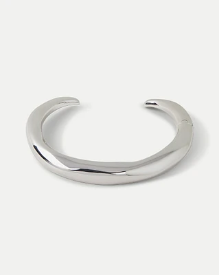 Silver Collar Necklace in Silver | Veronica Beard