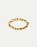 Gold Square Link Bracelet | Veronica Beard