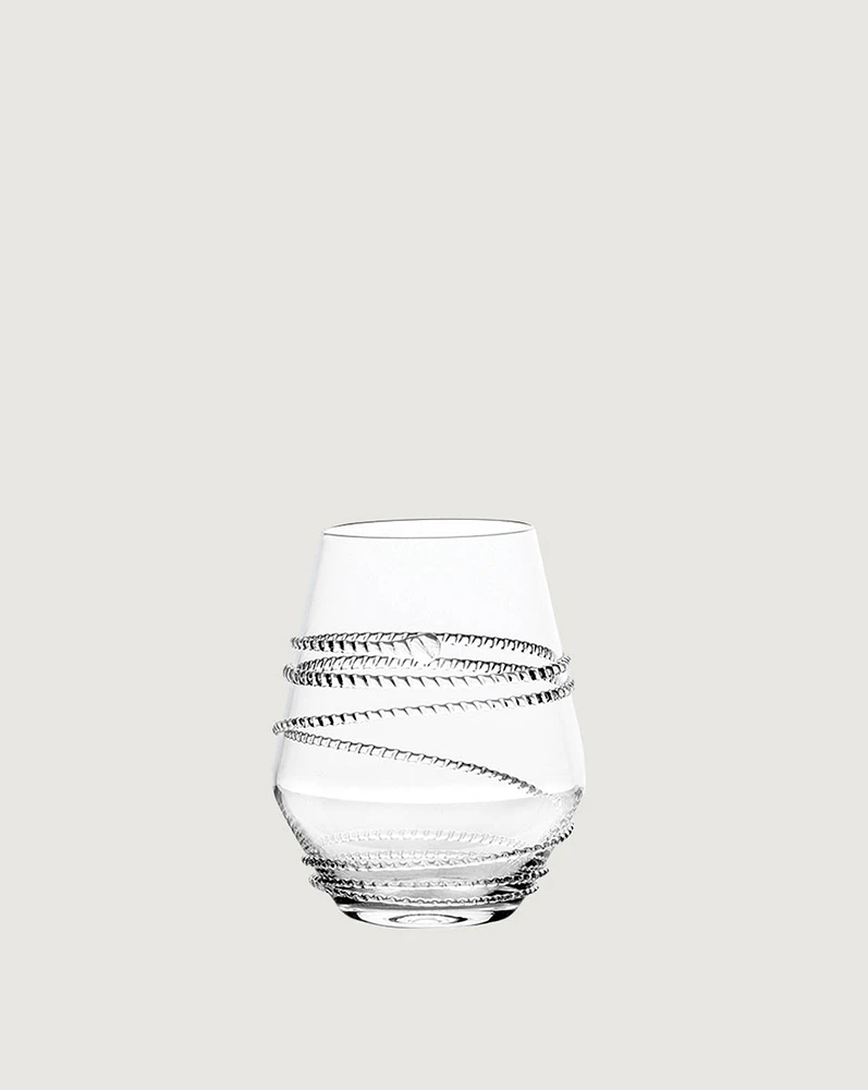 Chloe Stemless Wine Glass | Veronica Beard