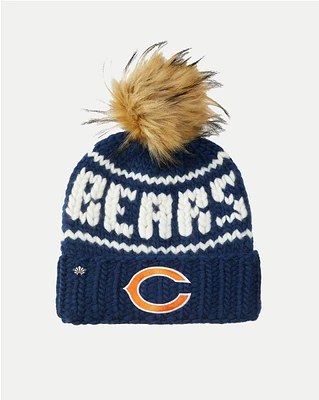 Chicago Bears Beanie in Navy | Veronica Beard